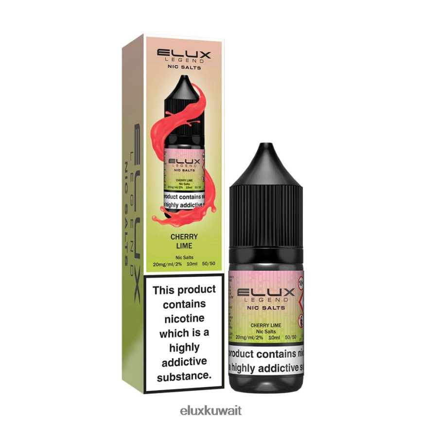 Elux Legend ملح نيك 10 مل | Elux Vape Kuwait 4X262B66 الجير الكرز