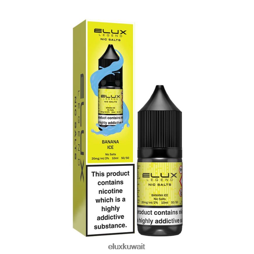 Elux Legend ملح نيك 10 مل | Elux Vape Price 4X262B67 جليد الموز