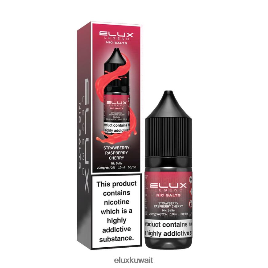 Elux Legend ملح نيك 10 مل | Elux Vape Website 4X262B72 الفراولة، التوت، الكرز