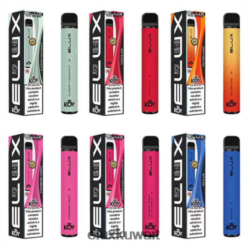 Elux Bar سلسلة ليجاسي vape القابل للتصرف | Elux Vape Price 4X262B107 التوت البري الكرز