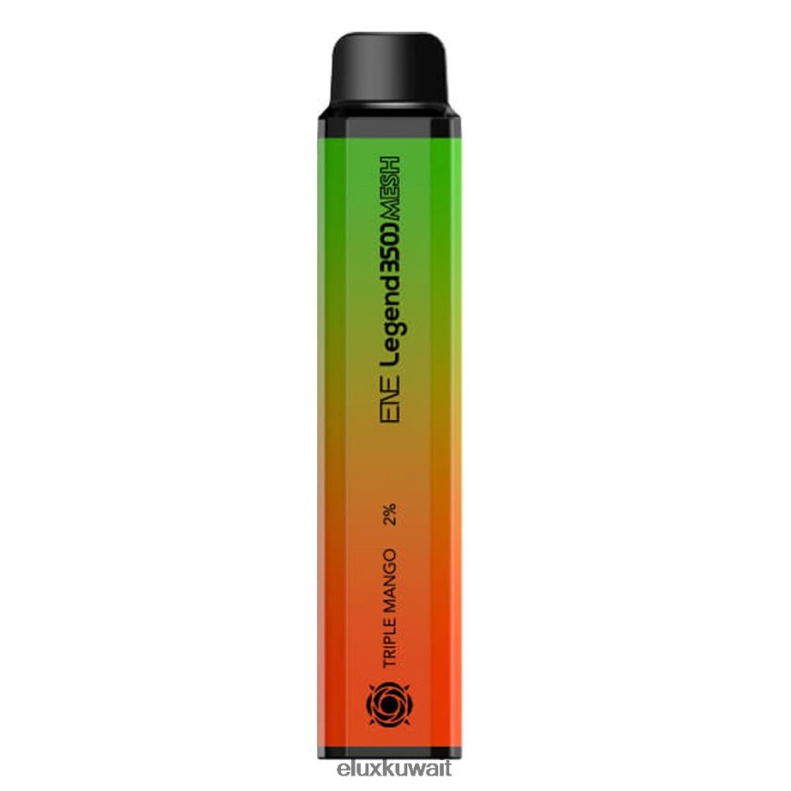 Elux ENE Legend 3500 شبكة vape يمكن التخلص منها | Elux Kuwait City 4X262B135 مانجو ثلاثية